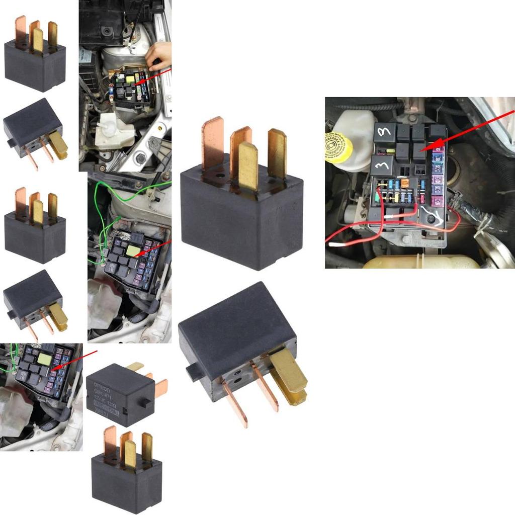 High Performance G8hl-h71-12vdc Automotive Relay Durable Abs Metal Construction