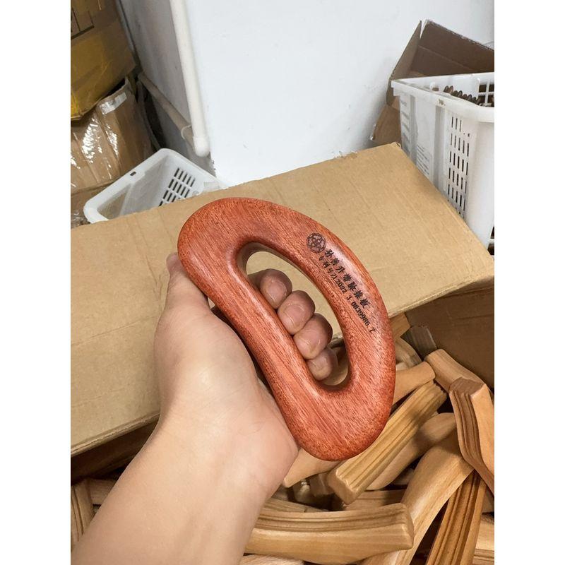 [Sun Shansheng] Ebony Good-looking Semicircle Push Board Rolling Tendon Scraping Massage Brush Dredging Meridian Leg Shoulder and Neck Sandalwood High-Looking Semicircular Push Plate