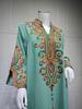 AB417 Autumn/Winter 2024 Women's Embroidered Muslim Robe for Middle East Market