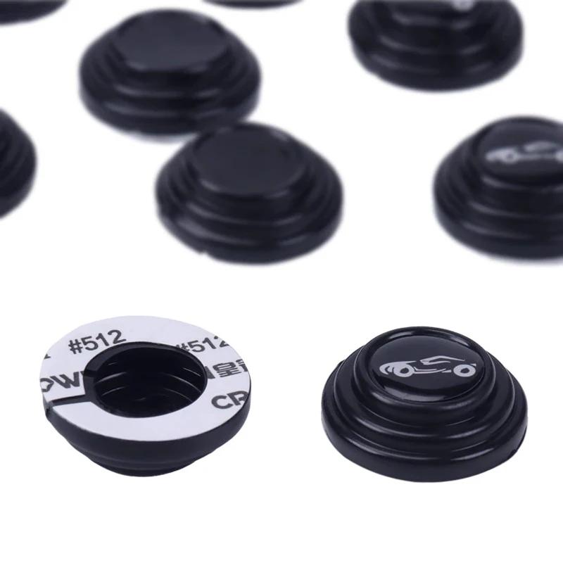 10 ks Podložka pro zvukovou izolaci kufru auta Těsnění tlumící nárazy dveří auta Nárazuvzdorné Zesílené Antikolizní Polštářové Samolepky