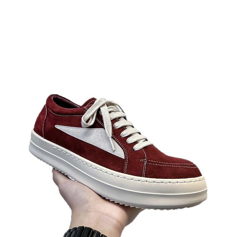 2025 new triangular board shoes casual comfortable versatile trend couple board shoes 4401-4402-A