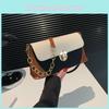 Chic Retro Shoulder Bag Fashionable Large Capacity Crossbody Small Square Bag 2024 Spring