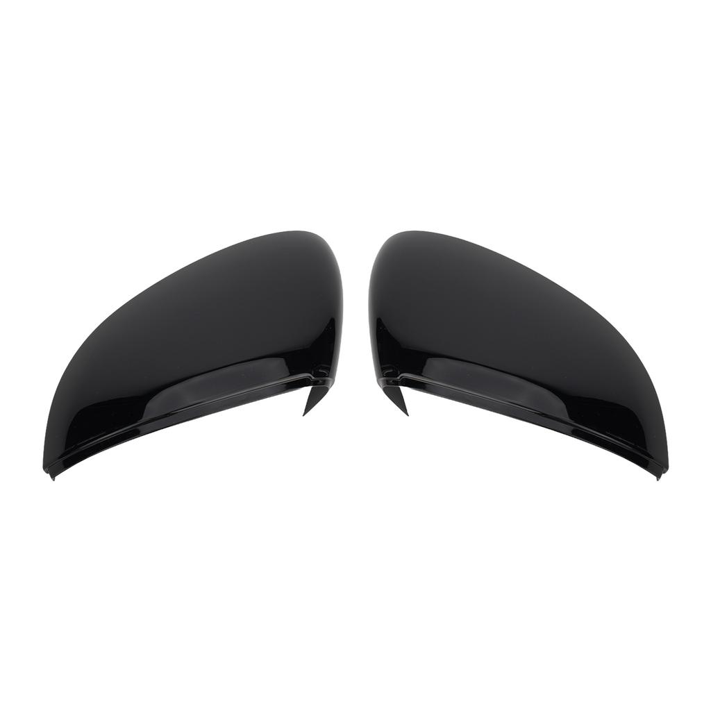 5H0857537 5H0857538 Black Pair Mirror Cover Rear View Side Mirror Cap For Golf 8 2020-2024 Replacement Automobiles Parts