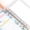 A6 Budget Planner Binder With 12 Budget Cards, 8 Ticket Pockets And Diy Stickers Portable Diy Notebook Savings Book
