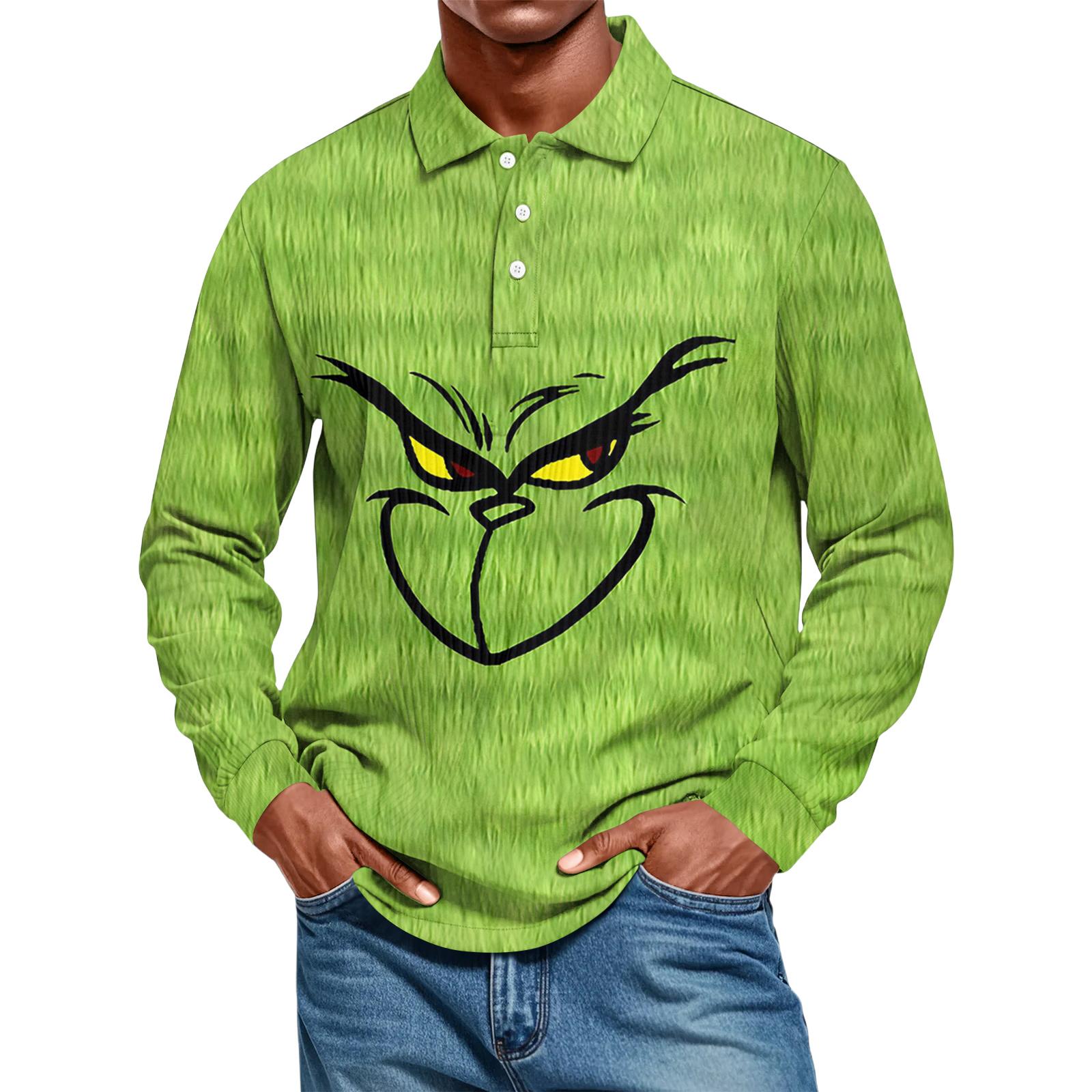 

Мужская повседневная рубашка свободного кроя однотонная с длинным рукавом L