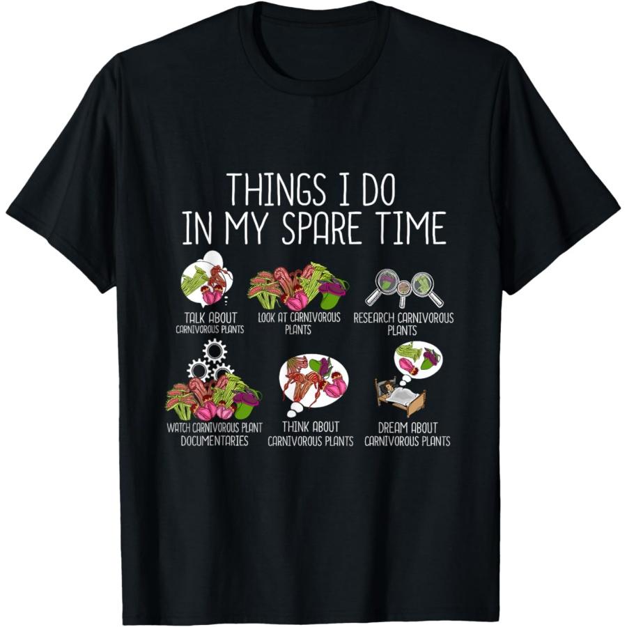 

Смішна футболка для любителя хижих рослин Венера Мухоловка XXXXXL чорний