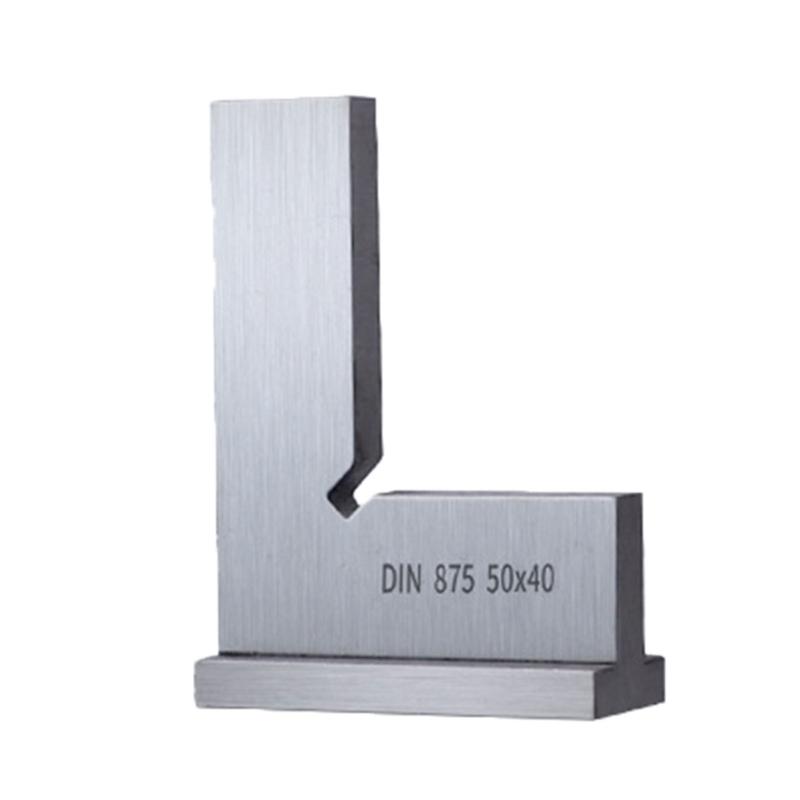 

Strong Aluminum Right Angles Rulers Flat Mouth Designs Wide Base Miters Square Upgrades for Metalworking And Crafting