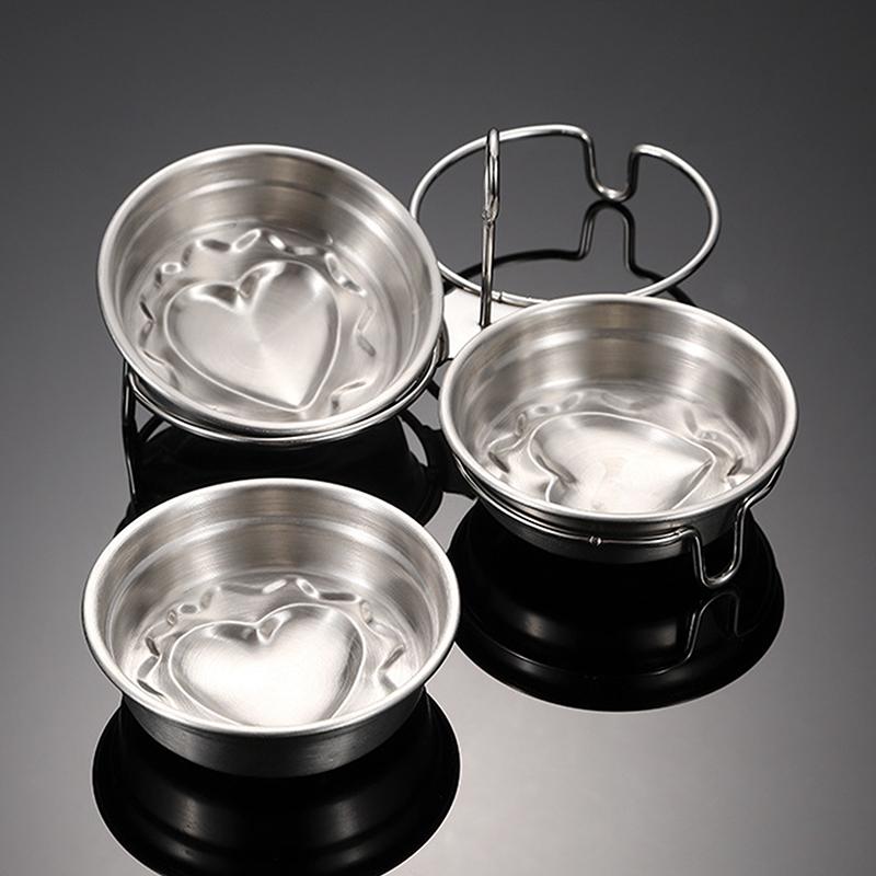 3-in-1 Eierdämpfer aus Edelstahl Haushalt Multifunktional Rund Gekochtes Ei Küchenutensilien