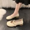 Modă 2024 Pantofi Plați de Vară Noi Casual pentru Femei Pantofi Plați cu Gură Adâncă Moale și Versatil Vârf Rotund