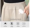 High Waist Elastic Summer Pants for Middle-Aged and Elderly Women - Loose Fit, Large Size