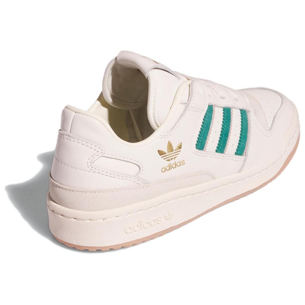 Adidas  Forum Low CL Active Green Sandy Pink Women Sneakers Cream Cloud-White IF7220