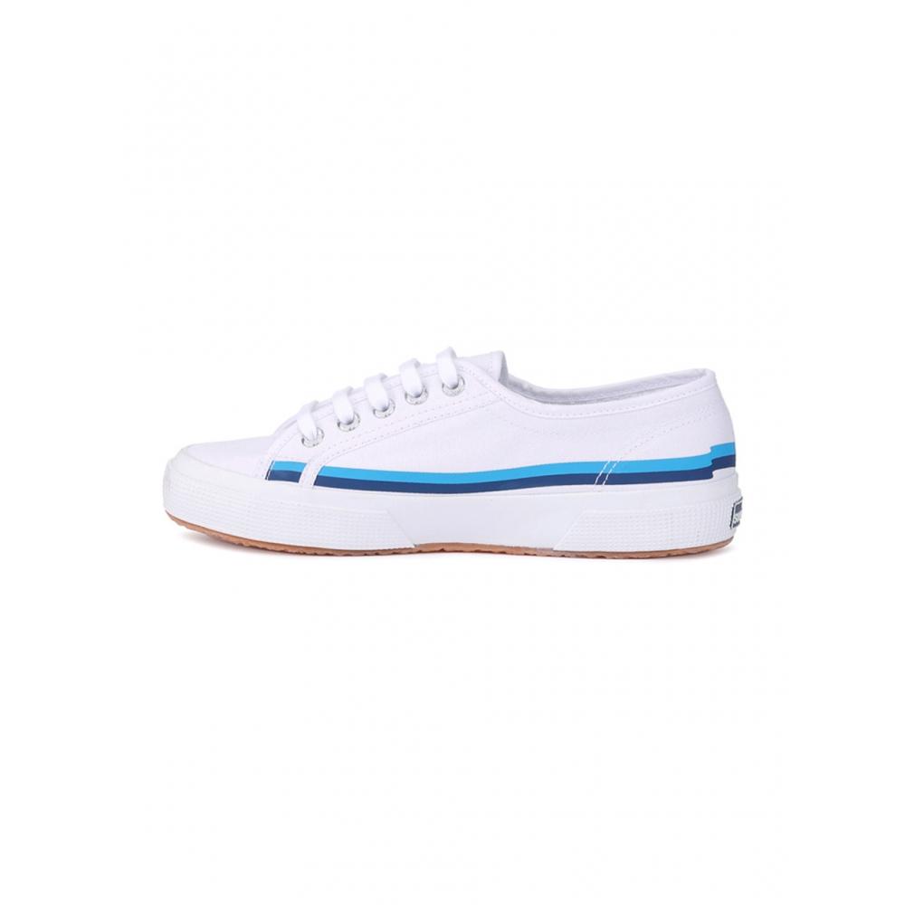 Superga X Zevisco 2750 Painting Wave White Blue S61258wa9w