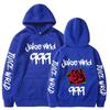 Juice WRLD Inspired Hoodie Men Women Oversized Streetwear Sweatshirt With Graphic Print Casual Pullover