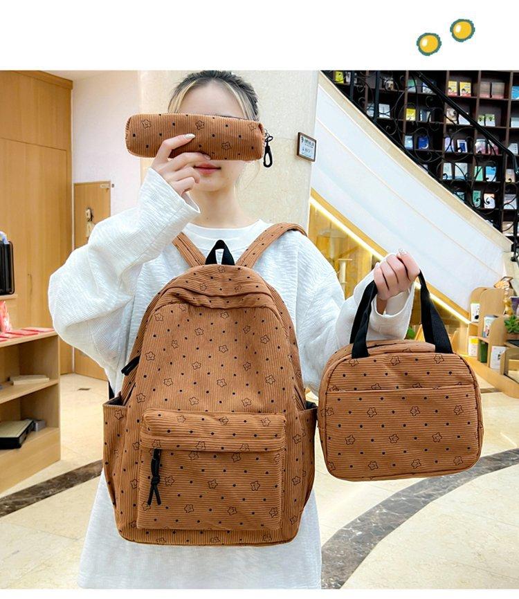 Schoolbag1011 new backpack Japanese large-capacity student cute ins schoolbag junior high school high value versatile backpack