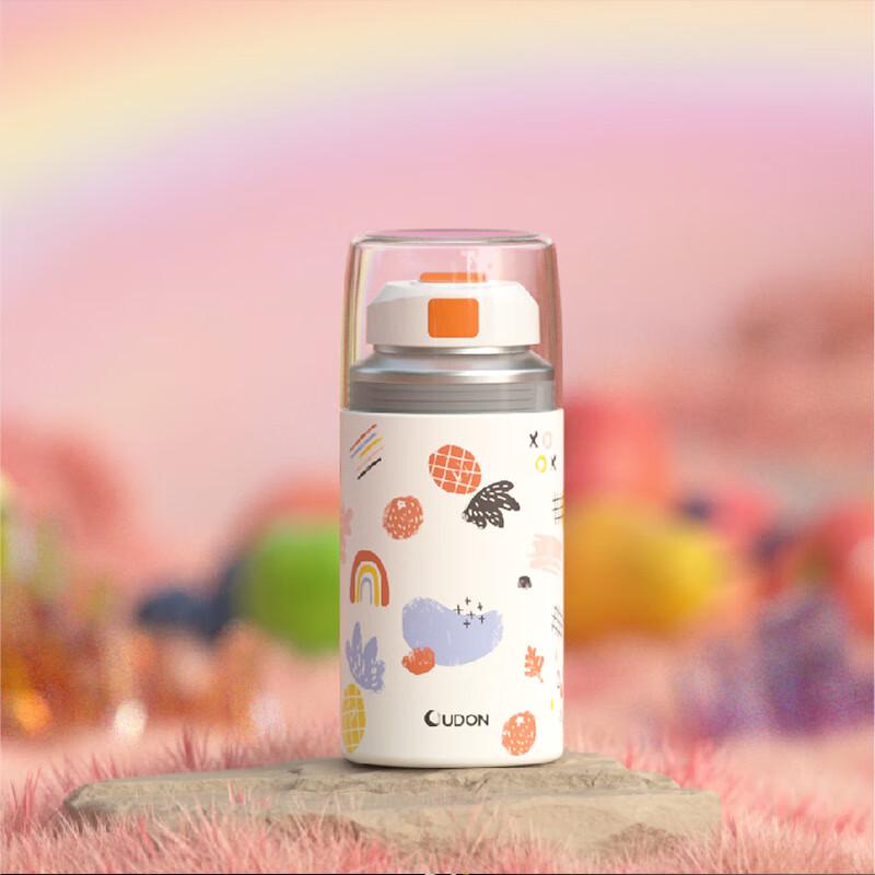 OUDON 320mL Insulated Tea Mug with Titanium Filter