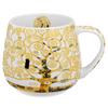 Porcelanowy Kubek Baryłka Klimt Ecru