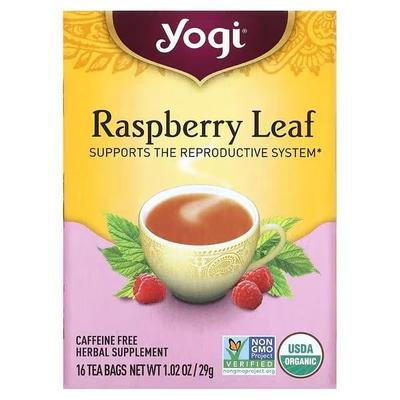Yogi Yogi Tea Herbal Tea Raspberry Leaf 16 Tea Bags X 4 Packs [item]