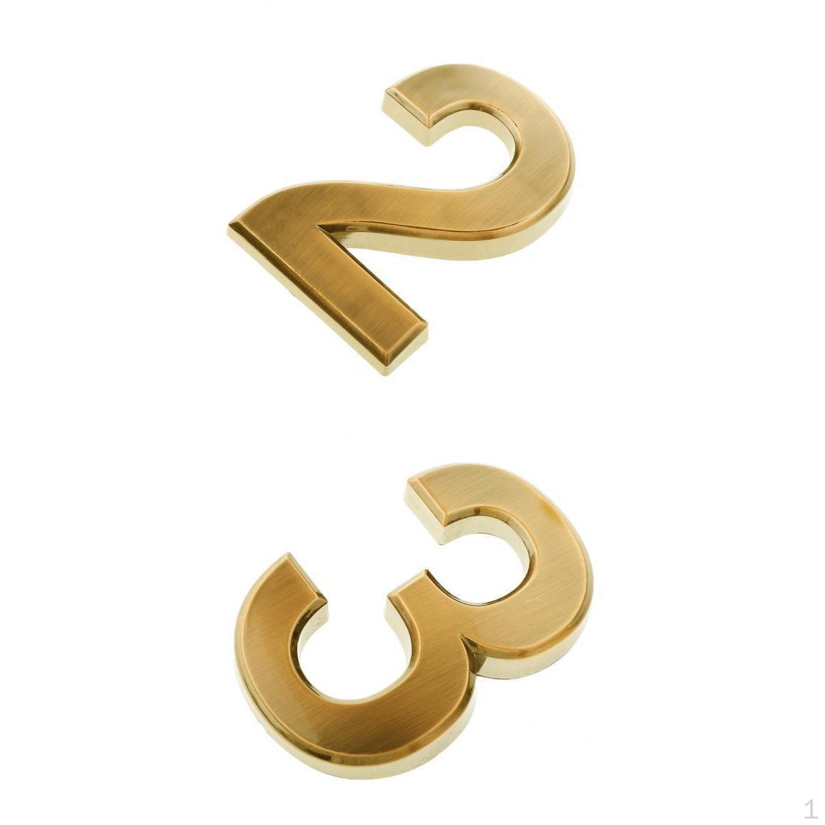 

2 шт. Липкий номер двери Комната Здания Цифра 2 3 Таблички