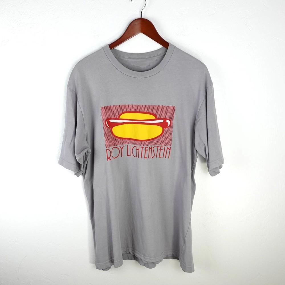 Roy Lichtenstein Gray Men Unisex All Size S-5XL Shirt Unisex T-Shirt L