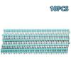 40 Pin 1x40 Single Row Male and Female 2.54 Breakable Pin Header PCB JST Connector Strip for Arduino Black