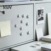 Metal Surface Magnets 5/10/15/20Pcs Mini Star Refrigerator Magnet, 3D Five-Pointed Fridge Magnet Decorative Memo Note Holder for Kitchen Office