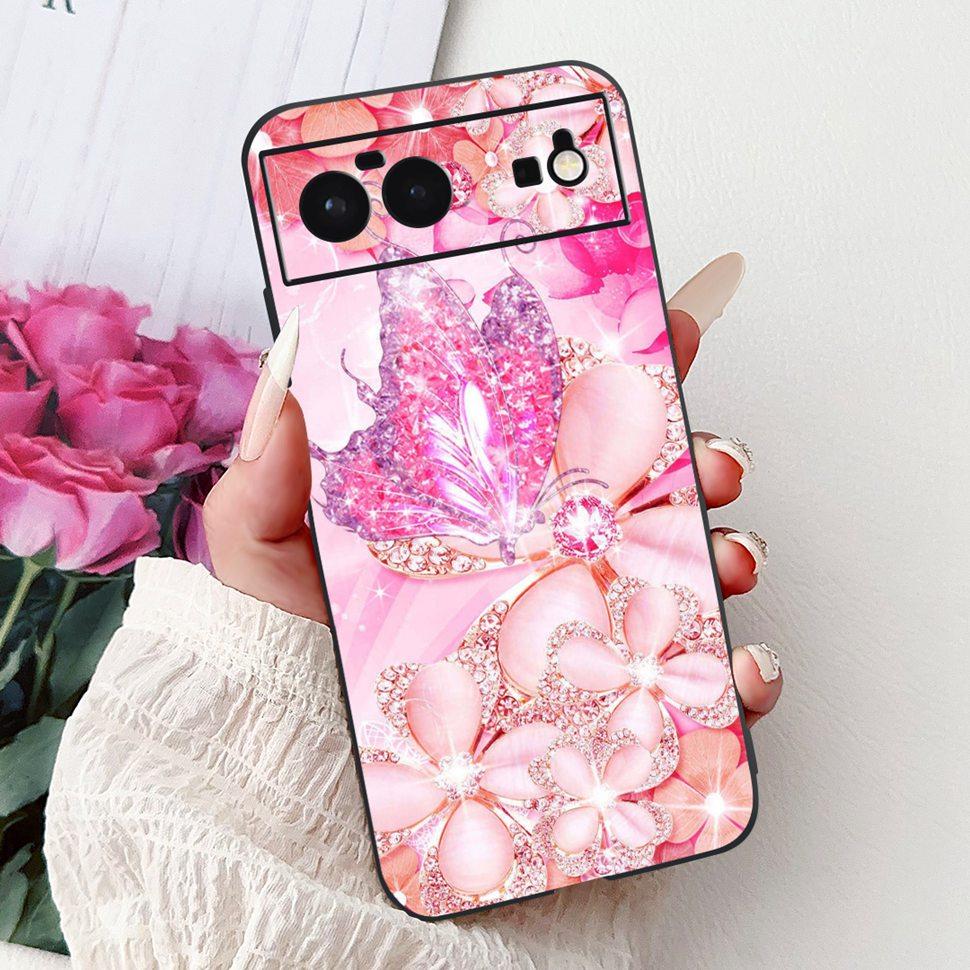Für Google Pixel 6 Hülle Niedliche Tiere Weiches Silikon Handyhüllen Für Google Pixel 6 Pixel6 Hülle Ultra-dünne TPU Rückseite Gehäuse
