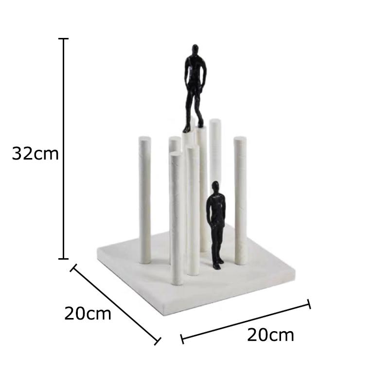 

Lost in Woodland Character Resin Statue Desk Decoration Creative Ornaments Abstract Figures Sculpture Room Aesthetic Decor