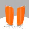1 Pair Adult Child Football Sports Shinguards Soccer Ball Shin Guards Legs Protector Orange S