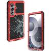 Coque pour Samsung Galaxy S26Ultra S26 Plus S26 Armure Réservoir en Métal Aluminium Anti-Choc Robuste Couverture Doom Protection d'Écran