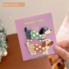 2Pcs/set Cartoon Animals Hair Clip Dog Duckbill Clip Fashion Hairpin  Girls