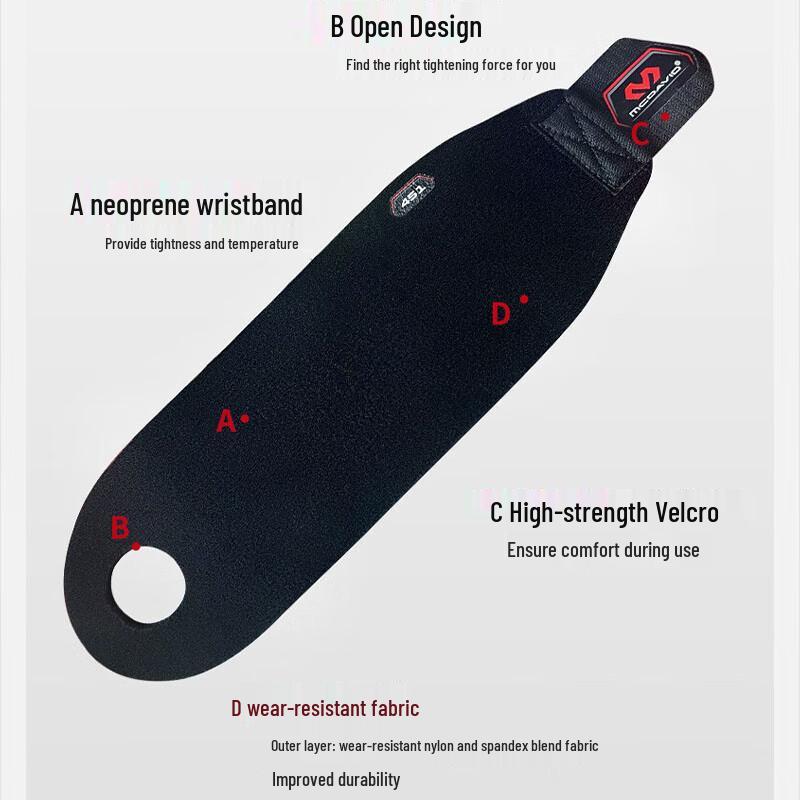 McDavid Lightweight Adjustable Tendonitis Wrist Brace