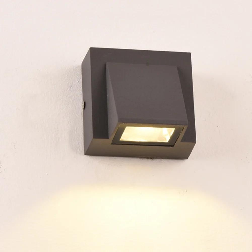 IP65 for Outdoor Courtyard Gate Terrace Balcony Garden Single Head Modern LED Wall Lamp Waterproof Porch Light