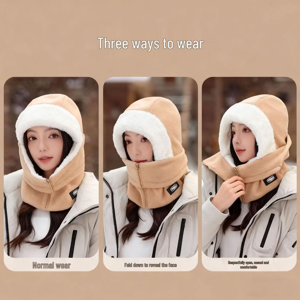 Winter Winddichte Sturmhaube Skimütze: Unisex Radfahren & Kaltes Wetter Halsgamasche