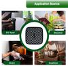 Reusable Silicone Airs Fryer Liners with Airs Fryer Magnetic Cheat Sheet, Easy Clean Airs Fryer Accessories, Non Stick (Square 8.5")