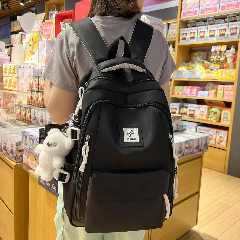 ZESU Korean Backpack, Large Capacity, for High School Students, Women, and Girls, Perfect for Commuting, Elementary School, and Casual Use, Perfect