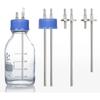 GL45 Refill Bottle Caps Single Side Extension Refill Cap Stainless Steel Feeding Bottle Accessories Reagent Bottle Cap