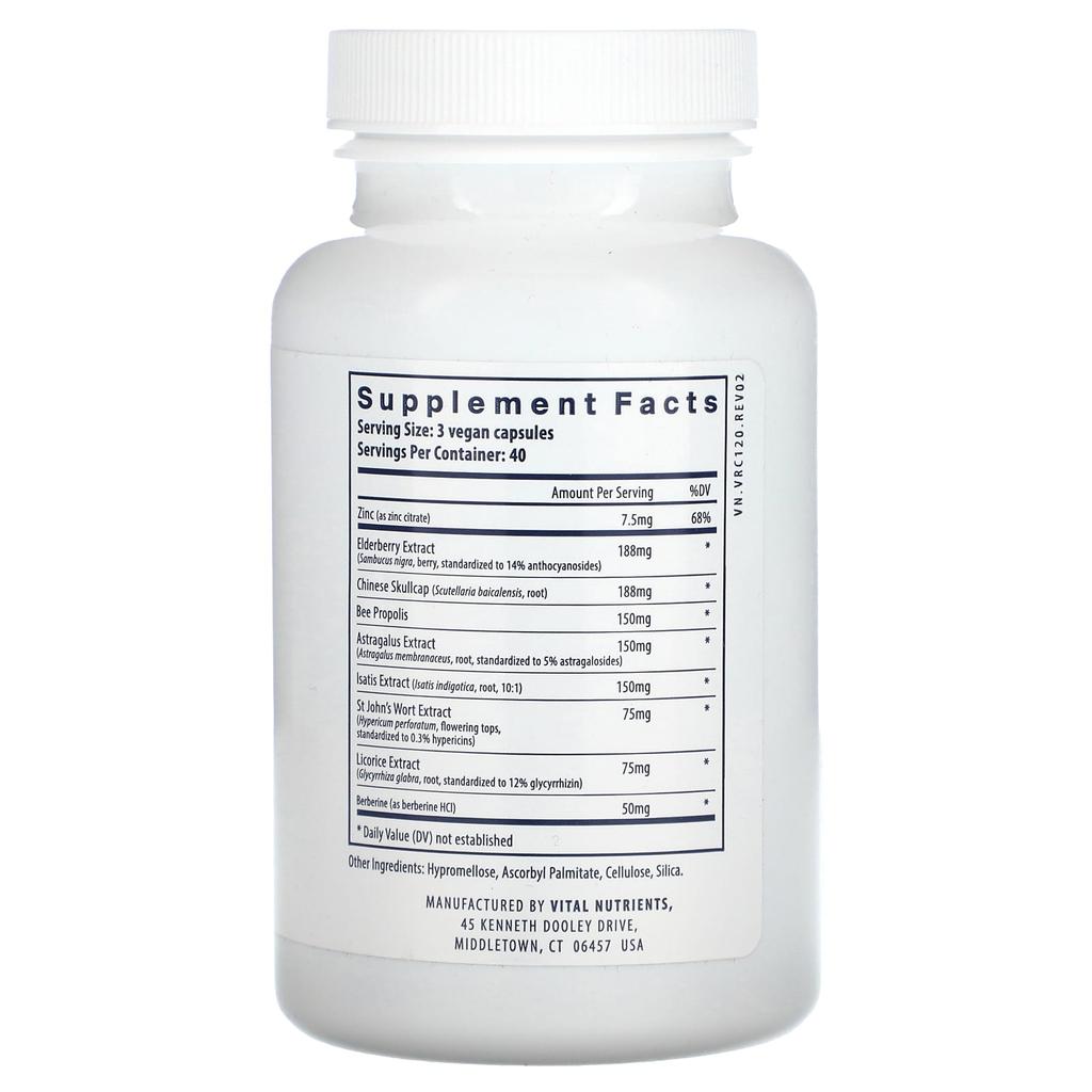 Viracon, 120 Veggie Capsules
