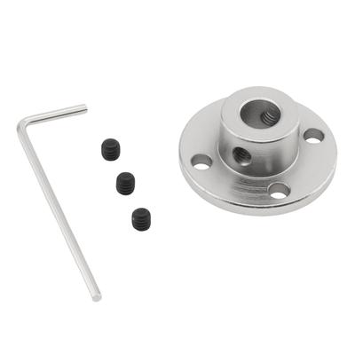 Iron Motor Guide Shaft Rigid Flange Coupling with Screws for DIY RC Model Motors