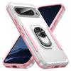 For Google Pixel 9/Pixel 9 Pro Case Military Grade Ring Kickstand PC+TPU Phone Cover