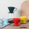 Set Portafiltro per Caffè Pour-Over V60 in Ceramica Nordica, Stile Semplice