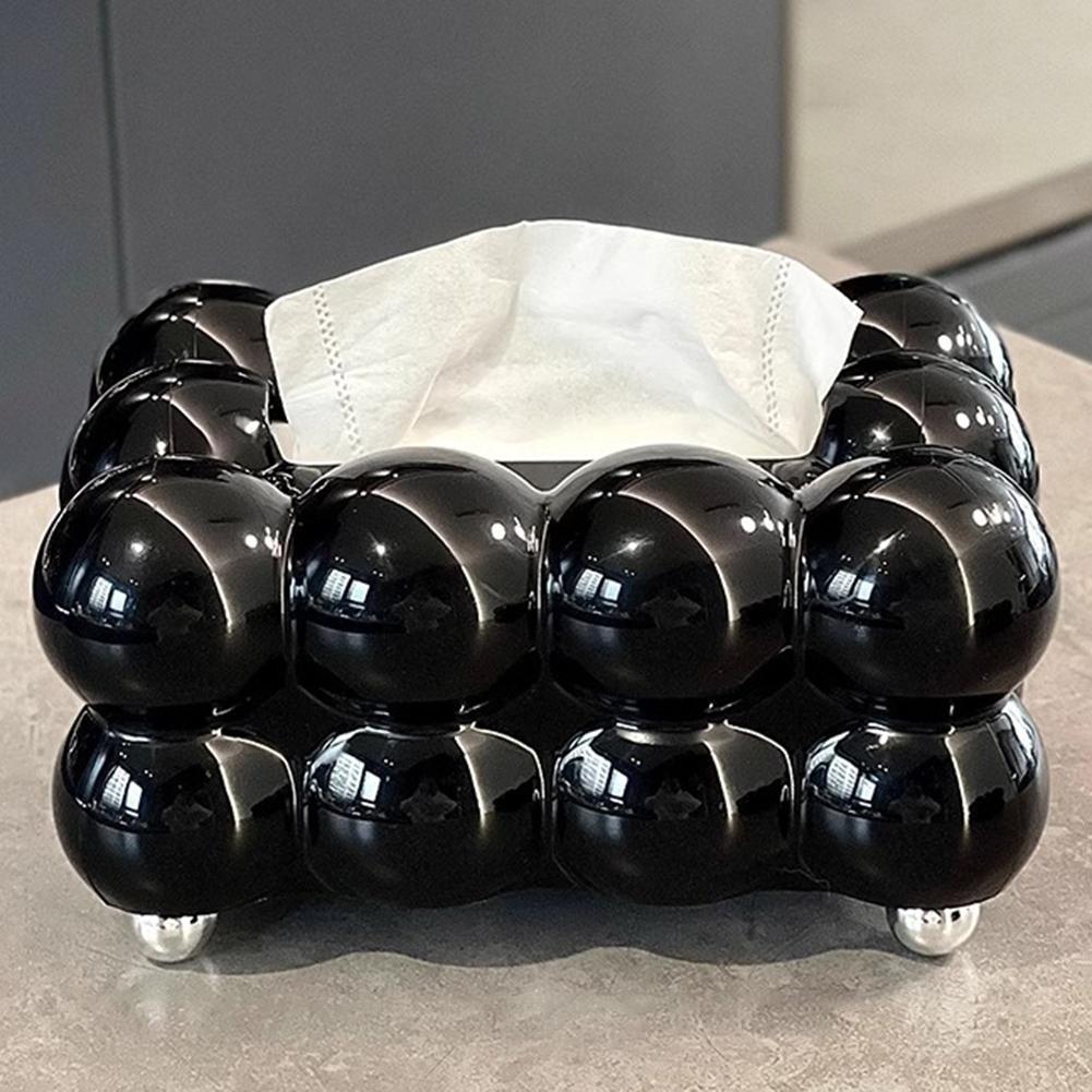 Style Cotton Candy Removable Tissue Box Korean Style Cute Tissue Box Desktop Decorative Supplies for Home Napkin Holder