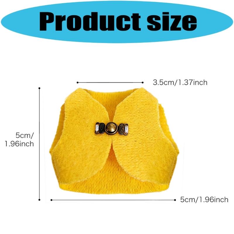 Comfortable Sleeveless Hamsters Vest Waistcoat For Small Animal Winter Wear Gerbils Dwarf Pet Cold Weather Clothing