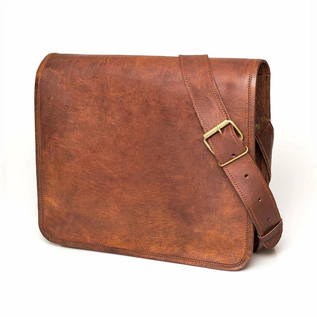 Men's New Briefcase Leather Business Shoulder Bag Messenger Satchel Laptop