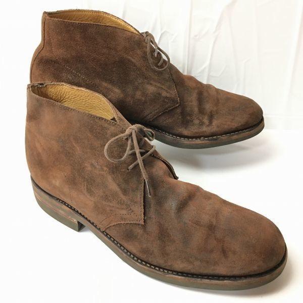 

Savile Row Suede Chukka Boots Size 7F 25.5-26.0 Brown Men’s(USED)