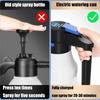 ISGTDRM Handheld Electric High-Pressure Foam Spray Car Wash Foam Generator Lithium Battery Foam Gun 1 Hour Durable Foam Cleaning