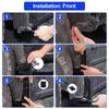 Truck Mud Flaps for Ford F150 2021-2024 Aerodynamic Mud Flaps for Trucks Pickup Splash Guards Fenders Accessories 4pcs