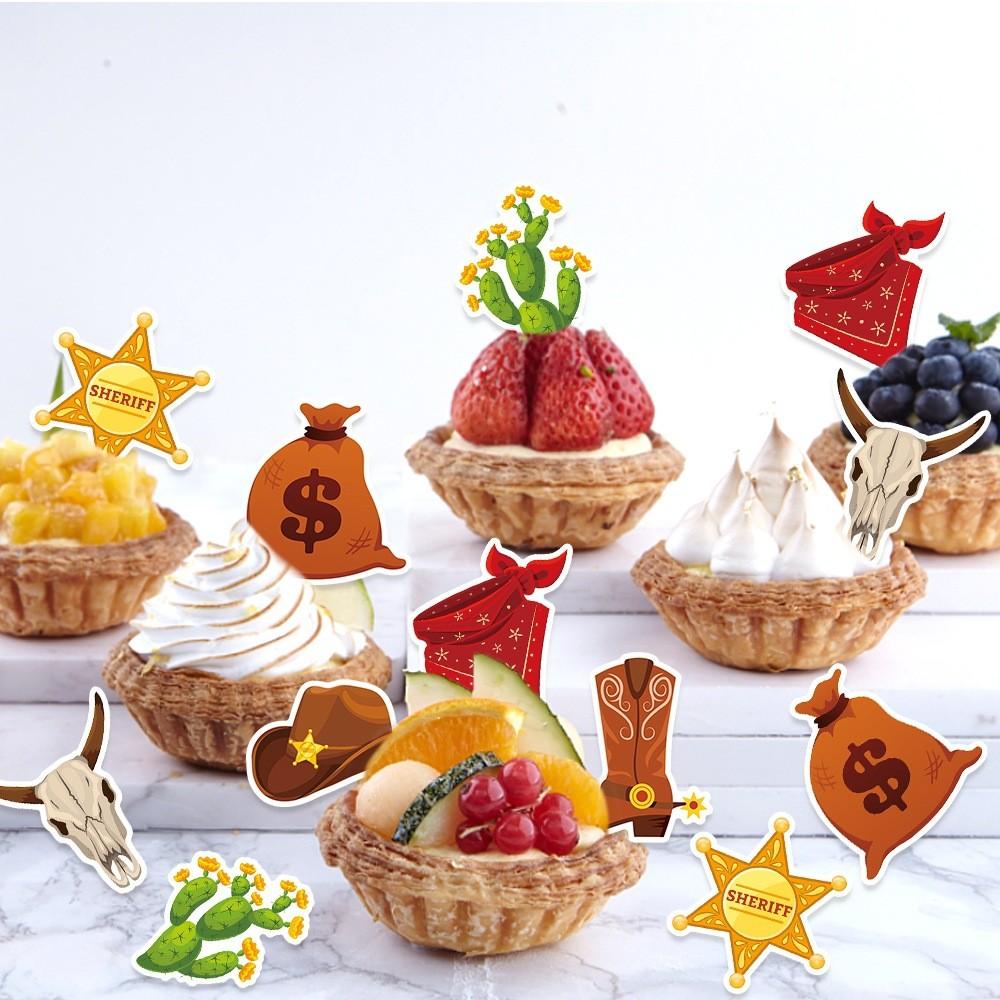 Theme Cowboy Western Confetti Birthday Event Desktop Decoration Props Throwing