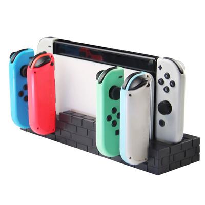 Switch Controller Charging Dock Station Compatible with Nintendo Switch & OLED Model Joycons, Upgraded with 8 Game Storage for Nintendo Switch Joycon