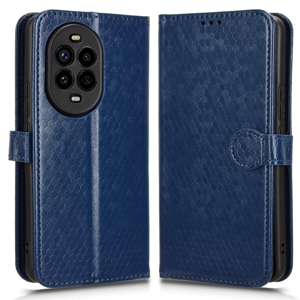 For Huawei nova 13 Pro 5G Wallet Case Dot Pattern Imprint PU Leather Phone Cover