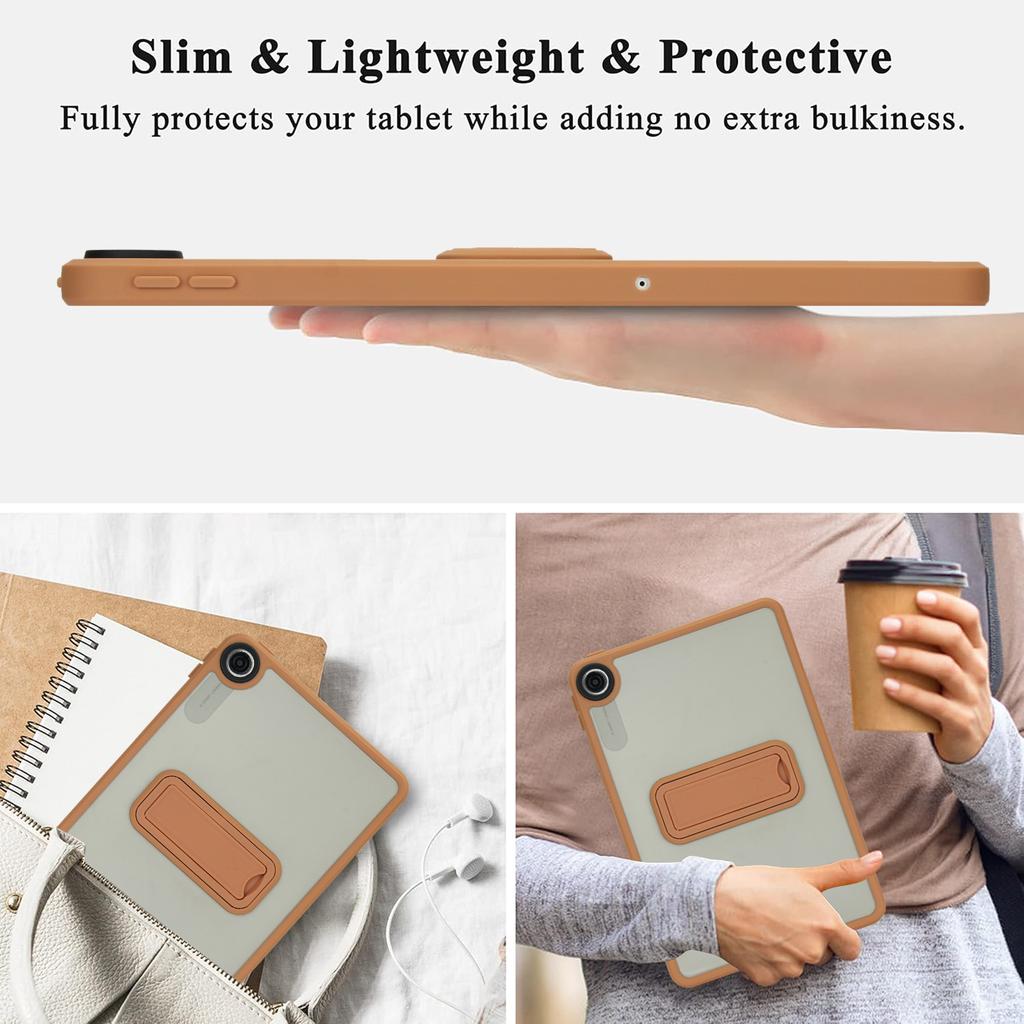 For Poco Pad C1 9.7" Redmi Pad 2 9.7 Case with Kickstand TPU + PC Hybrid Skin-Touch Tablet Cover Protective Shell